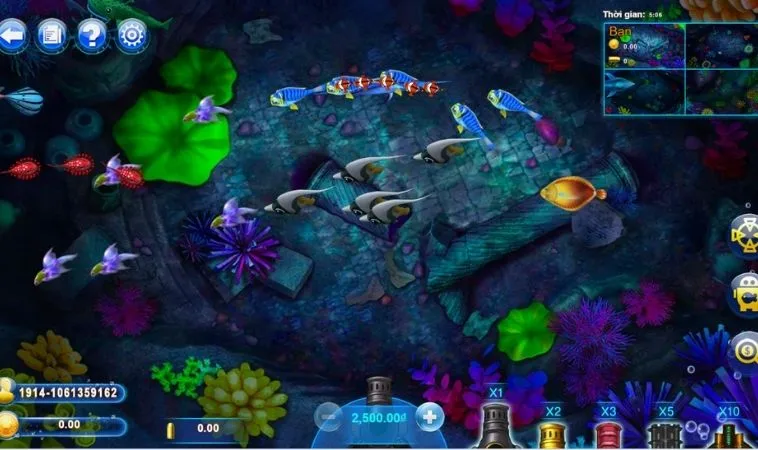 Chinh Phục Bắn Cá Vua Hải Tặc QQ88 Bí Kíp Săn Thưởng Cực Lớn 2 Giao diện chơi Bắn Cá Vua Hải Tặc QQ88