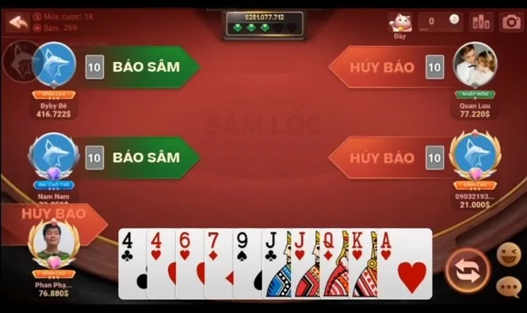 Chinh Phục Sâm Lốc QQ88 Với Chiến Thuật Báo Sâm Và Chặn 2 2 Chiến thuật đánh Sâm Lốc QQ88 hiệu quả