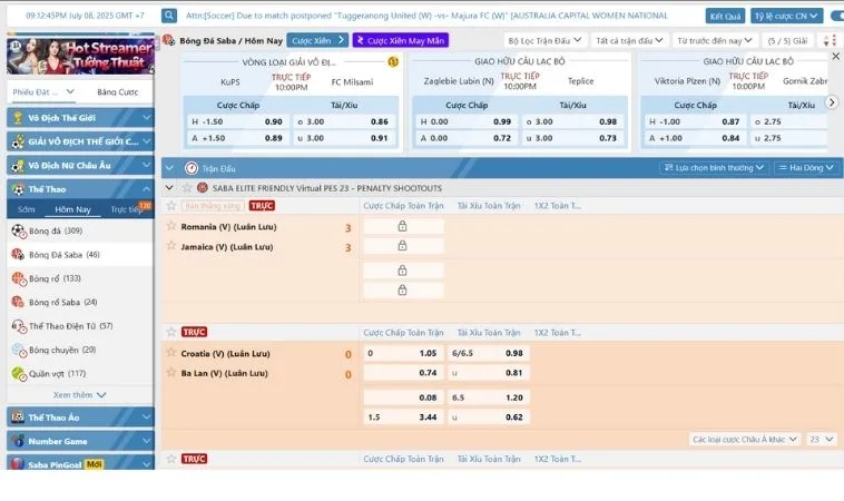 Chinh Phục Kèo Cược Bóng Đá QQ88 Và Rinh Thưởng Lớn Ngay Hôm Nay 2 Bảng kèo cá cược bóng đá QQ88